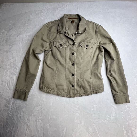Womens Anne Klein Jean Denim‎ Jacket Size Small - Picture 1 of 7